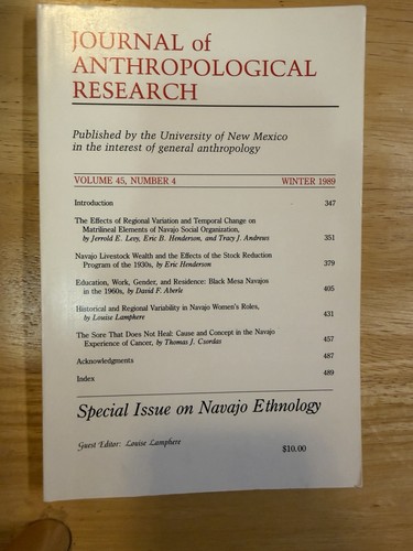 Navajo diné journal - journal, of