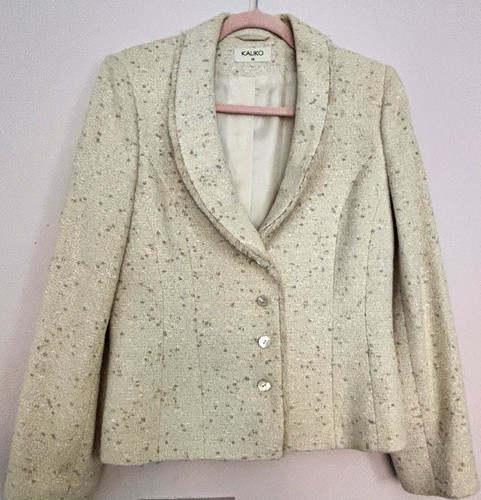 Kaliko beige tweed blazer - kaliko,