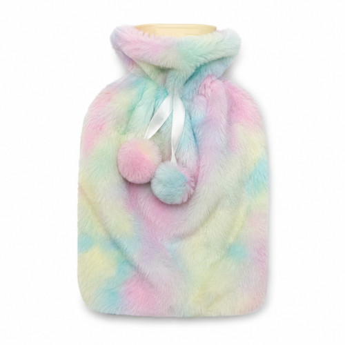 Hot water bottle with soft - hot,