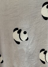 Panda Blanket, Milk Fleece