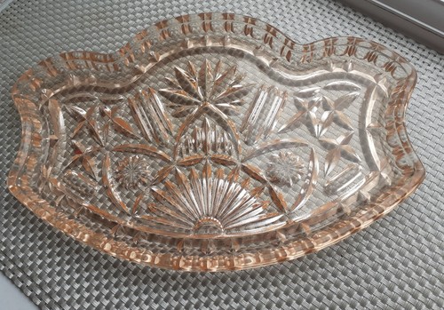 Vtg pink glass - pink, dressing