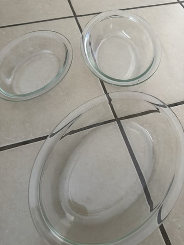 Vintage pyrex bundle - , clear