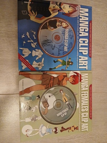 Manga clip art - clip, books