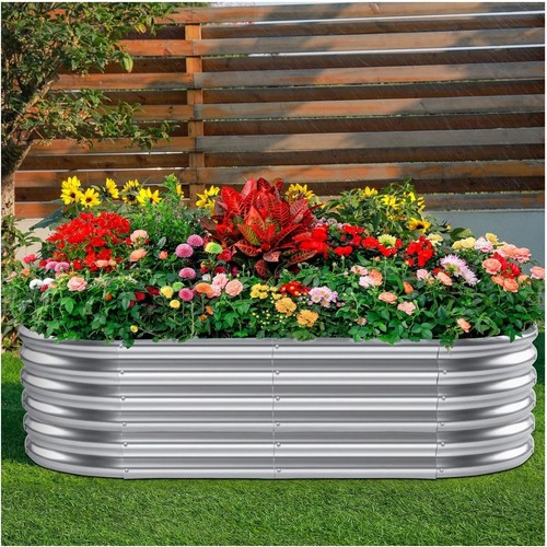 Garden metal raised vegetable - garden,