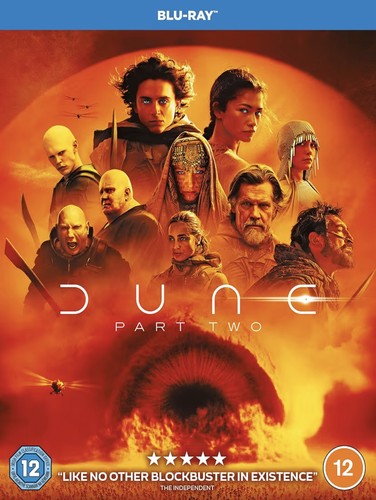 Dune part two - part, blu-ray