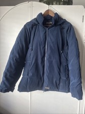 Ladies puffa coat size navy - puffa,