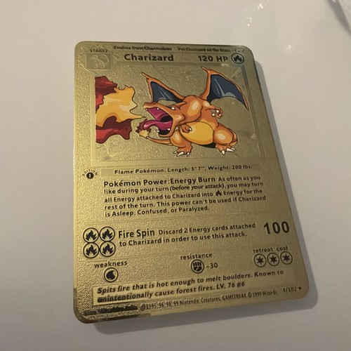 Charizard 120h 102 gold - 120h, 4/102