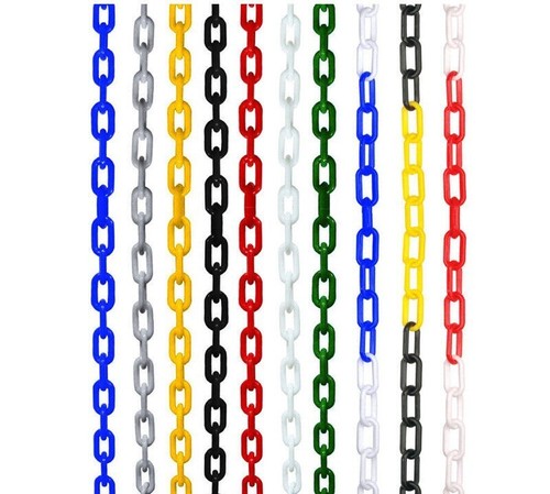 25m barrier chain 6mm - chain, plastic