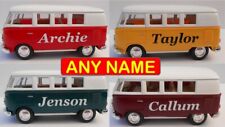 PERSONALISED TOY CAR VW CAMPER