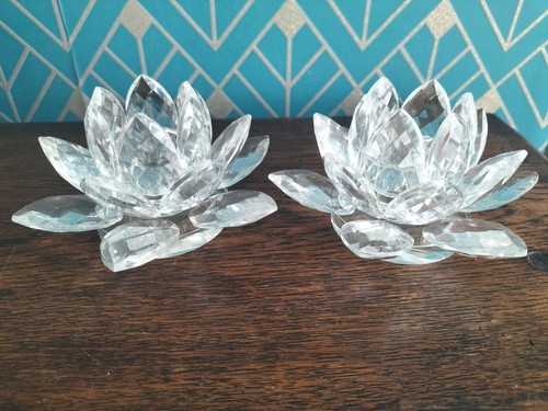 Faceted lotus lily flower - faceted,