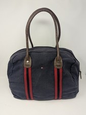 Tommy Hilfiger Mens/ Womens/ Unisex Weekend Holdall Shoulder Bag- Navy Blue/ Red