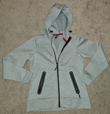 New no tags grey full zip smart hoody jacket chest 39" Size M men older boy 1