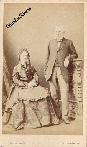 Harrogate cdv couple lady in - lady,