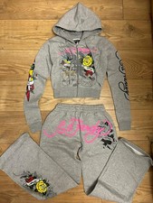 Women's Ed Hardy Tracksuit Xs