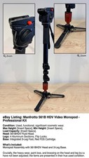 Manfrotto 561B HDV Video