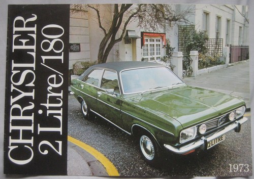 1973 chrysler litre 180 - 2, litre/180