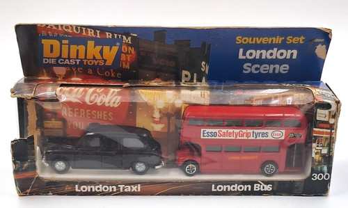 Dinky london scene taxi - london,