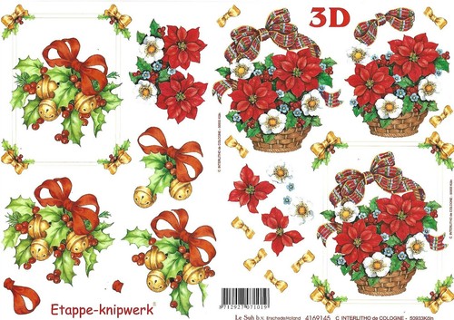 Christmas floral holly - floral,holly, &