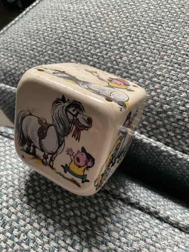 Vintage thelwell pomander - vintage, cube
