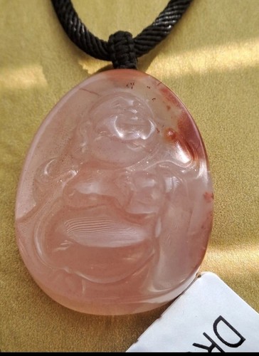 Nanhong agate buddha - agate, 71ct