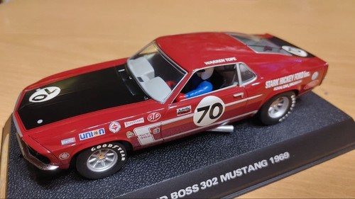 Scalextric boss 302 mustang - scalextric,