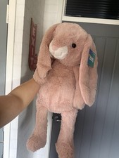 Large Pink Cuddly Bunny Rabbit