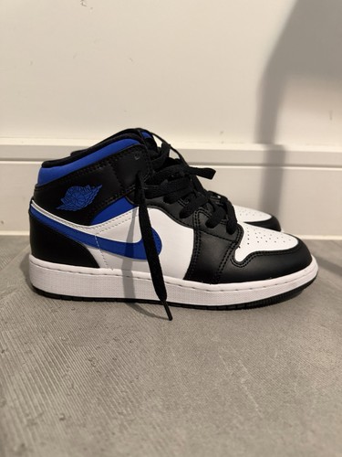 Jordan mid black racer - black, blue