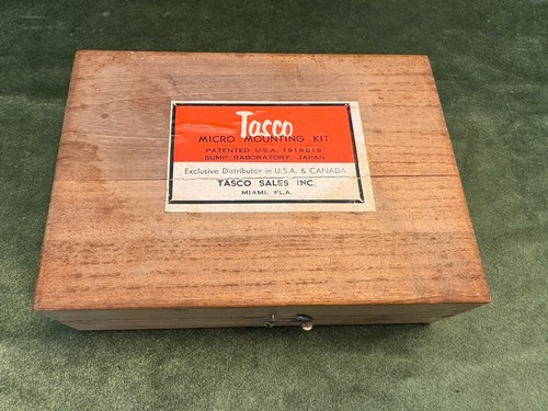 Vintage tasco microscope - vintage,