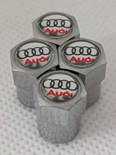 AUDI Silver Wheel Valve Dust