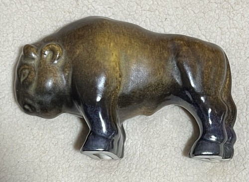 Brown bull figurine - figurine,