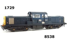Heljan 1729 Clayton Class 17 8538 (NoD) In BR Blue Livery Factory Weathered