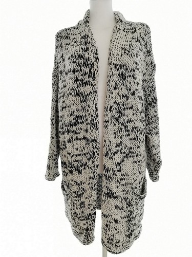 Zara knit womens long - knit, buttoned