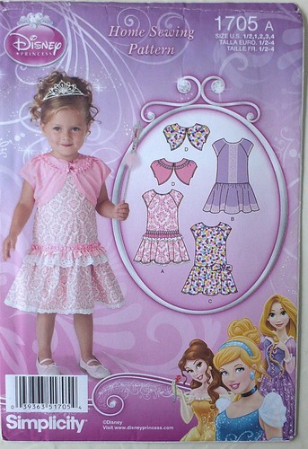Simplicity 1705 girls disney - girls,