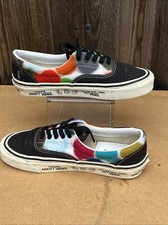 VAN UA ERA 95 DX TRAINERS IN BLACK & MULTI UK 7 , EUR 40.5