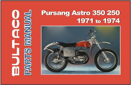 Bultaco parts manual pursang - bultaco,
