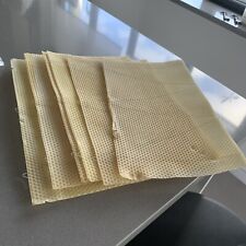 Bees Deep Foundation Waxed Foundation Sheets Plastic Honeycomb Sheets