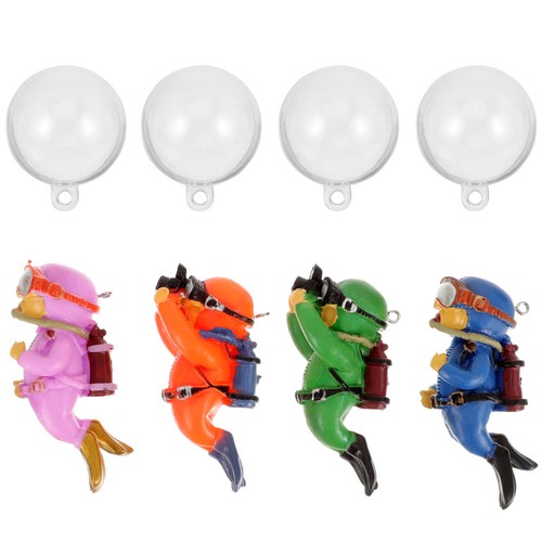 Pcs aquarium floating diver - aquarium,