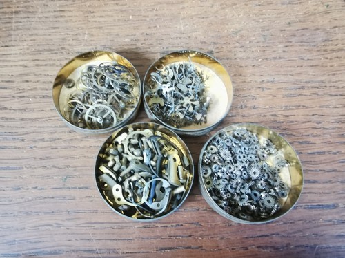 Pocket watch parts - pocket, mixed