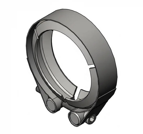 Exhaust silencer clamp 80411
