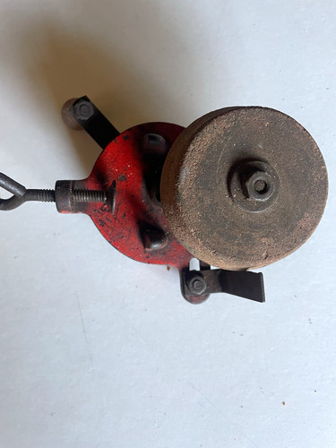 Vintage hand crank - vintage, bench