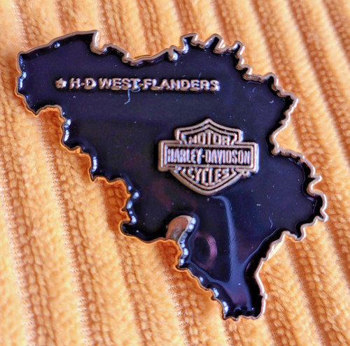 Harley davidson enamel pin - davidson,