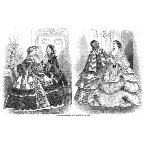 Victorian ladies fashions - ladies,