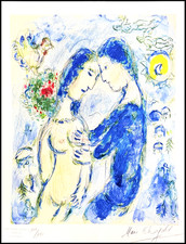 Marc Chagall Lithograph COA