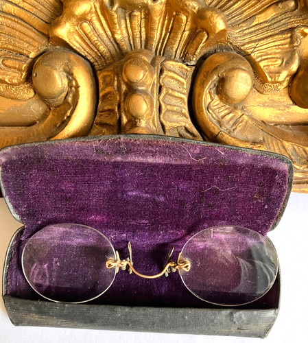 Antique pince nez - pince, 1/10