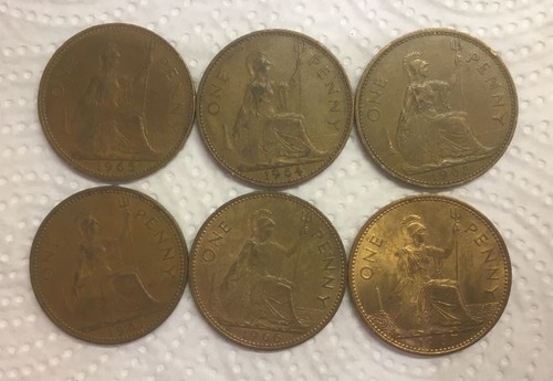 Pre decimal coins from - 6,