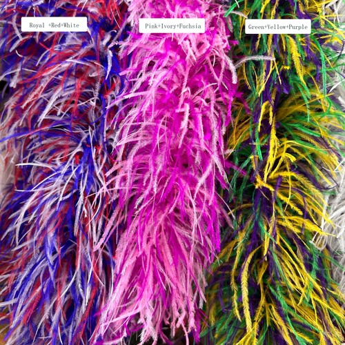 10ply ostrich feathers boa - 10ply,