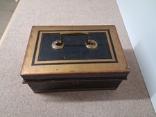 Antique Vintage Metal Cash