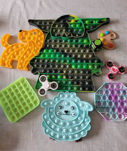 Sensory fidget toys - toys, x9