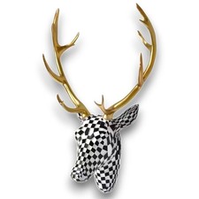 Deer Head Wall Sculpture