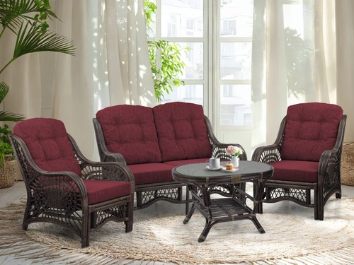 Malibu rattan living set - set, 2